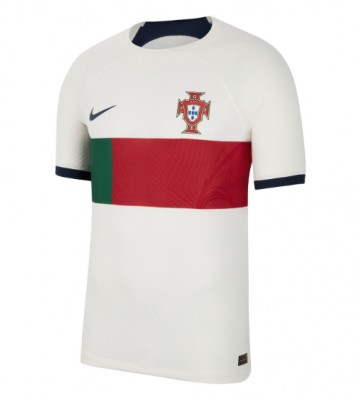 Portugalia Koszulka Wyjazdowych MŚ 2022 Krótki Rękaw